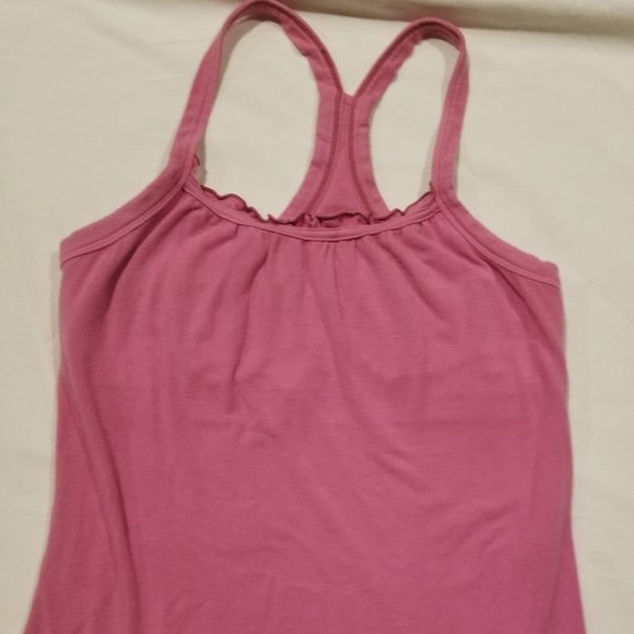 Fila Tops - Bamboo Fila Racerback shelf bra camisole. S . Pink . Gently used